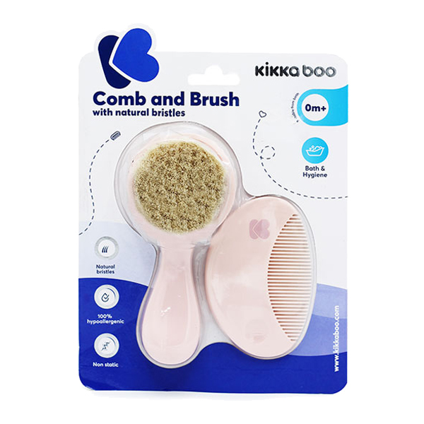 شانه برس الیاف طبیعی kikka boo
