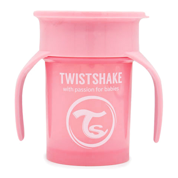 لیوان اب خوری 360 درجه ای 230m twistshake