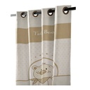 پرده اتاق کودک teddy bear rzb