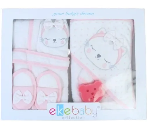 [80649] حوله 6 تیکه ای طرح پتی eke baby