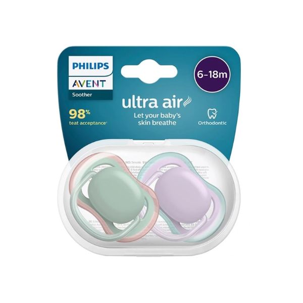 [80787] پستونک اونت مدل ultra air سایز 6 الی 18 ماه (سبز (002))