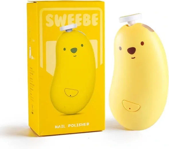 [66134] سوهان برقی طرح موز bear (سفید (003))