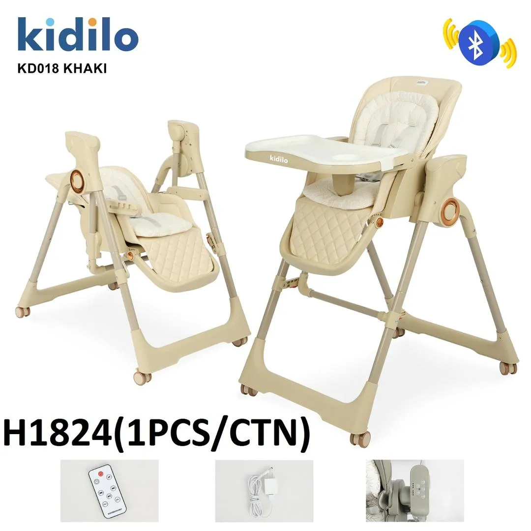 [kd018] صندلی غذا تاب شو برقی کیدیلو مدل kd018 (طوسی (006))
