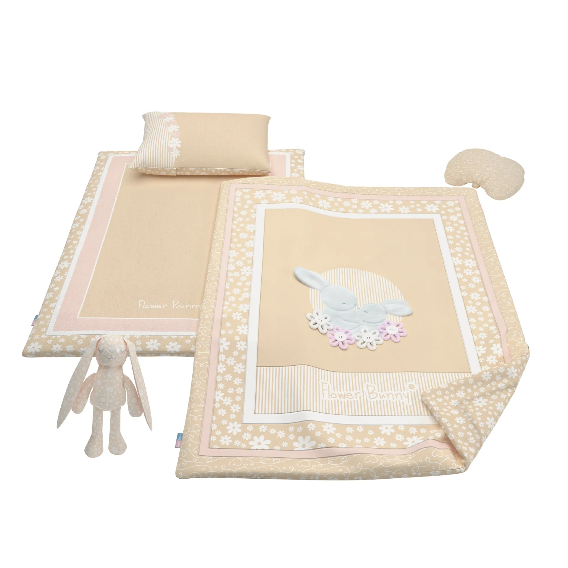 [2040091] سرویس خواب کنار مادر رز برن طرح flower bunny