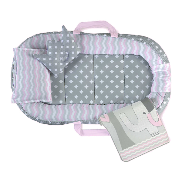 [20163] تشک لبه دار رز برن طرح family love girl