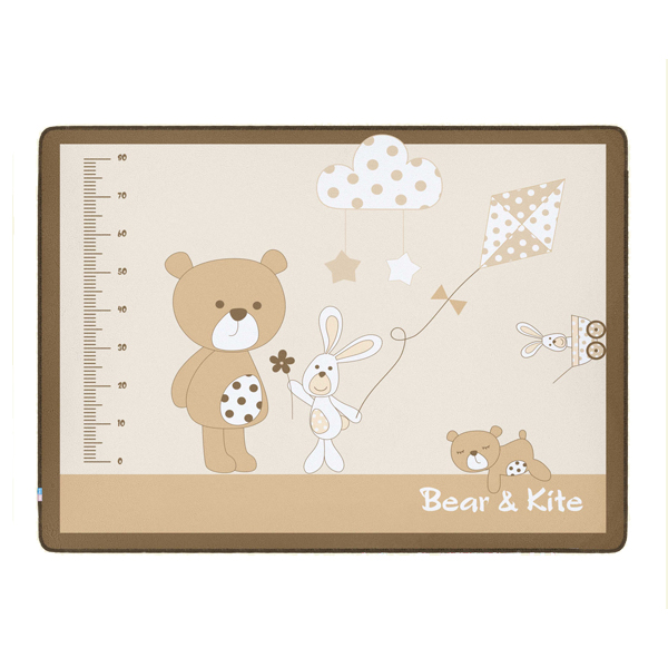 کف پوش سایز کوچک رز برن طرح bear&kite