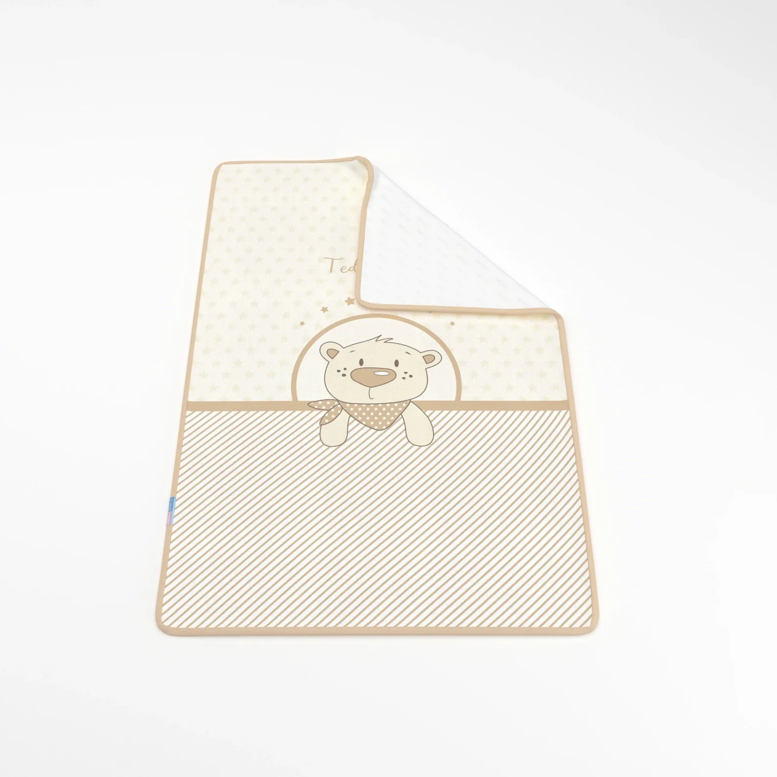 [20285] زیر انداز تعویض سایز کوچک رز برن طرح teddy bear