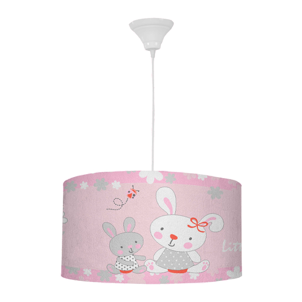 [20377] لوستر رز برن طرح little bunny