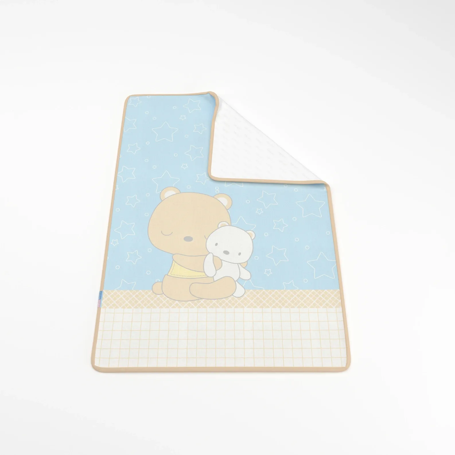 [20696] زیر انداز تعویض سایز کوچک رز برن طرح lovely bear